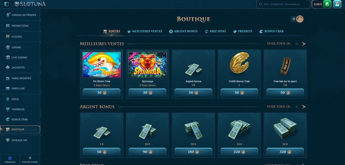 Boutique Slotuna Casino