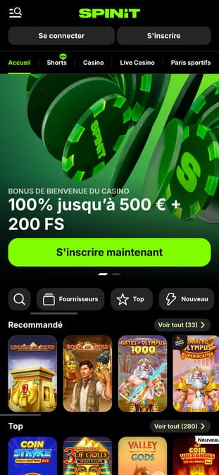 Spinit Casino application Spinit Casino application