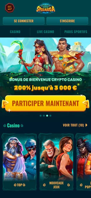 Spinanga Casino application Spinanga Casino application