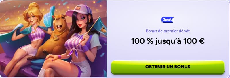Bonus premier dépôt Spinbara Casino