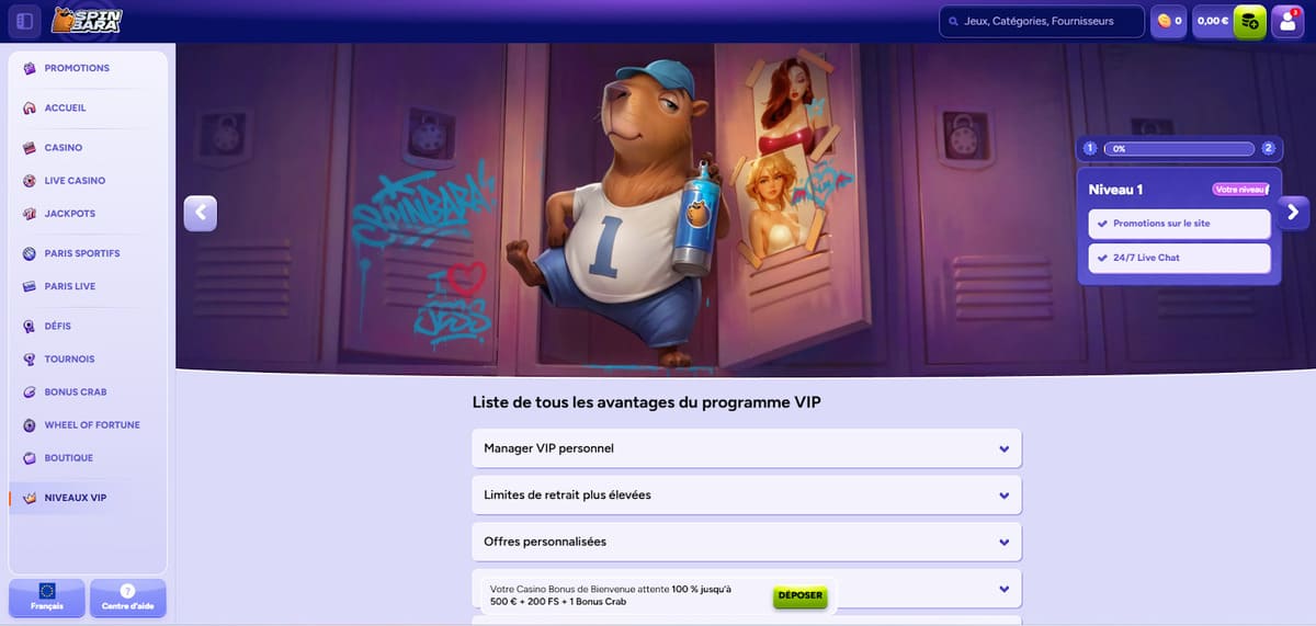 Club VIP Spinbara Casino