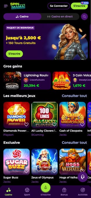 Spinmama casino application Spinmama casino application