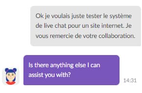 Test chat support Spin Spirit