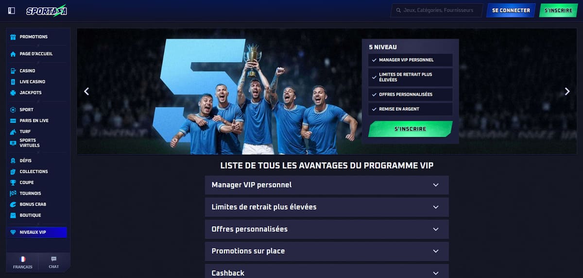 Club VIP Sportaza Casino