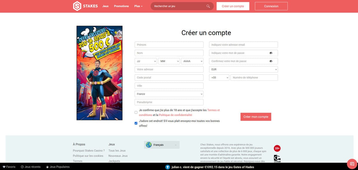 Inscription Stakes Casino