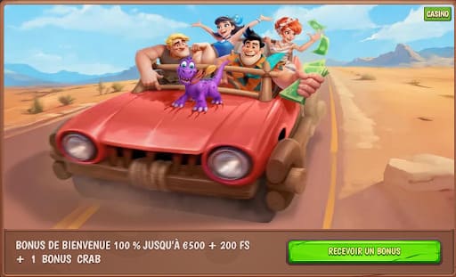 Bonus de bienvenue Stone Vegas Casino