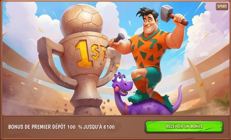 Bonus premier dépôt Stone Vegas Casino