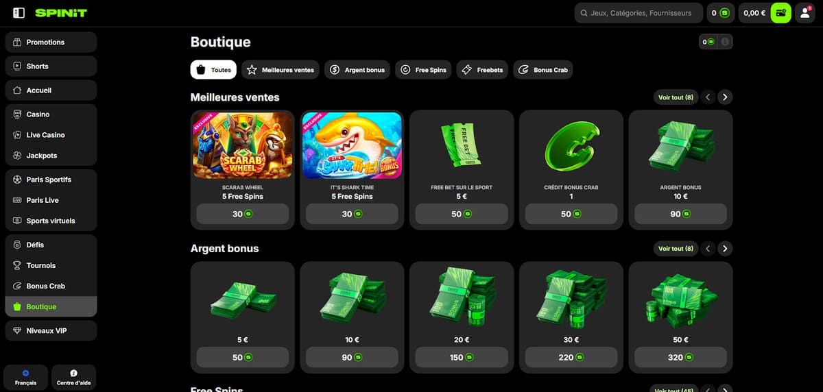 Boutique SpinIT Casino