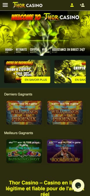 Thor Casino application Thor Casino application