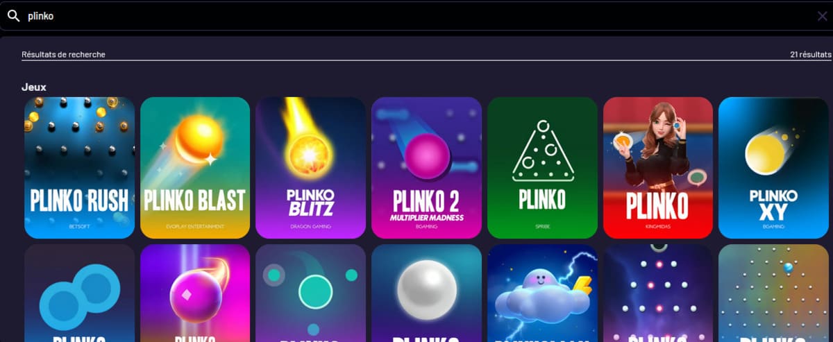 Mini jeux Turbo Wins Casino