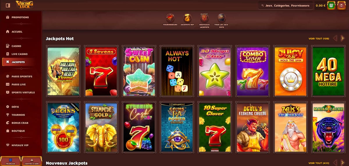 Jackpots hot Viking Luck Casino