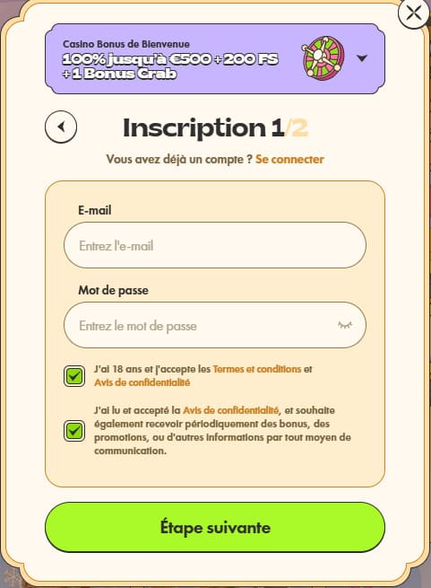 Inscription Vinyl casino