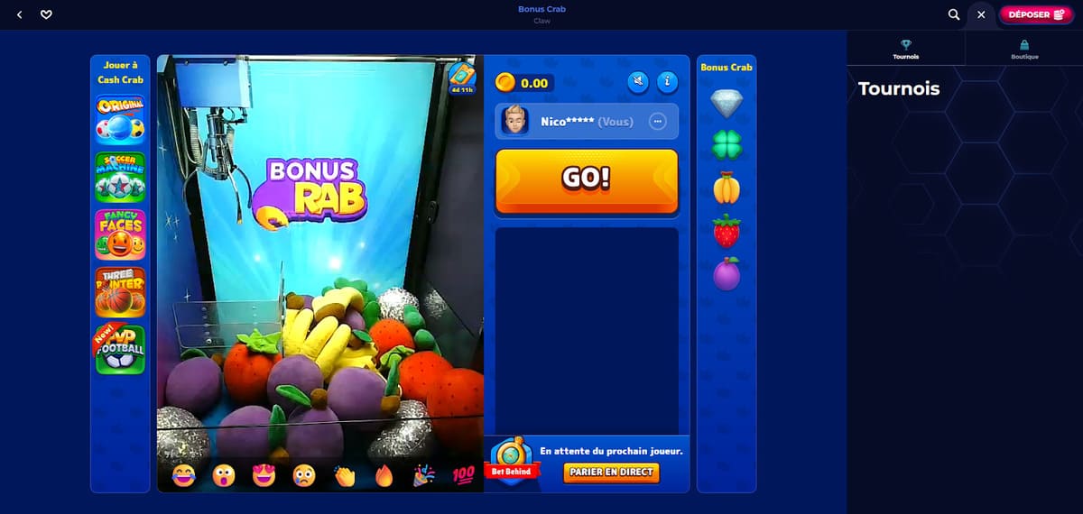 Bonus crab ViperWin Casino