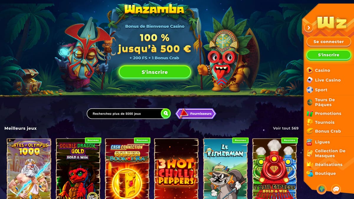 Wazamba Casino