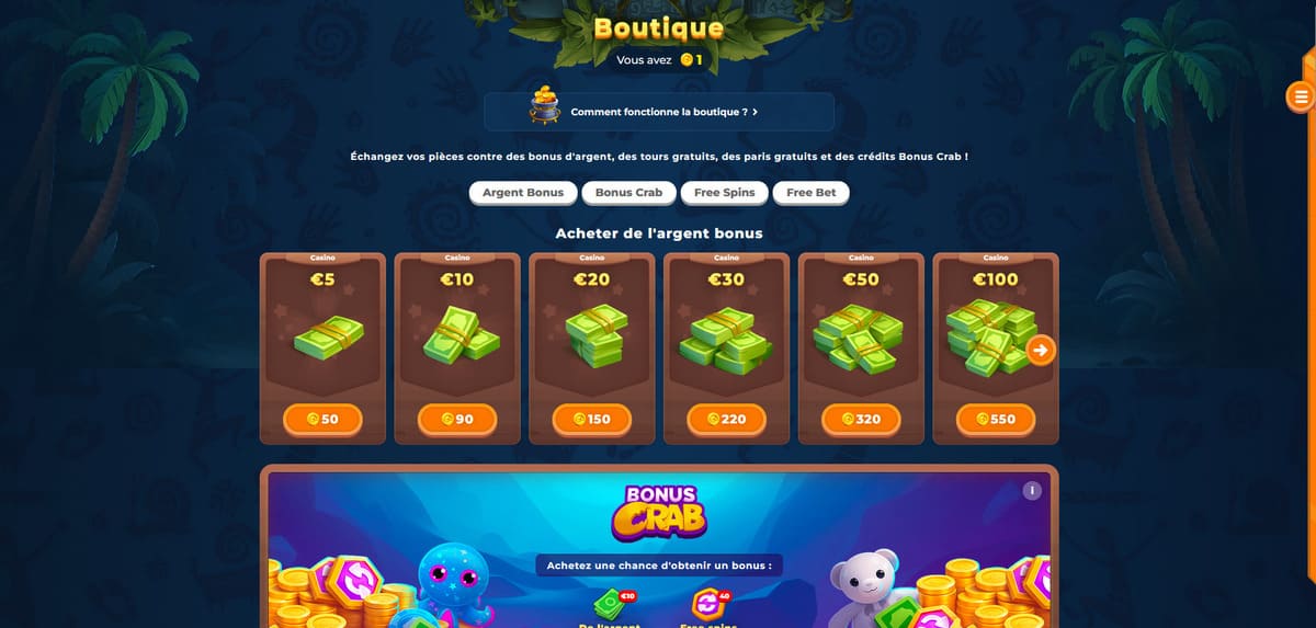 Boutique Wazamba Casino