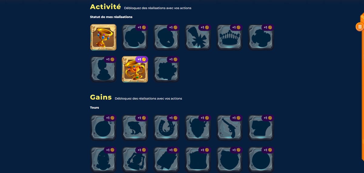 Réalisations Wazamba Casino