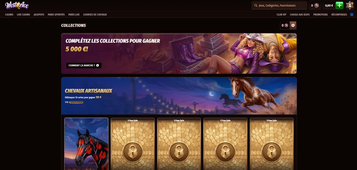 Collections Westace Casino