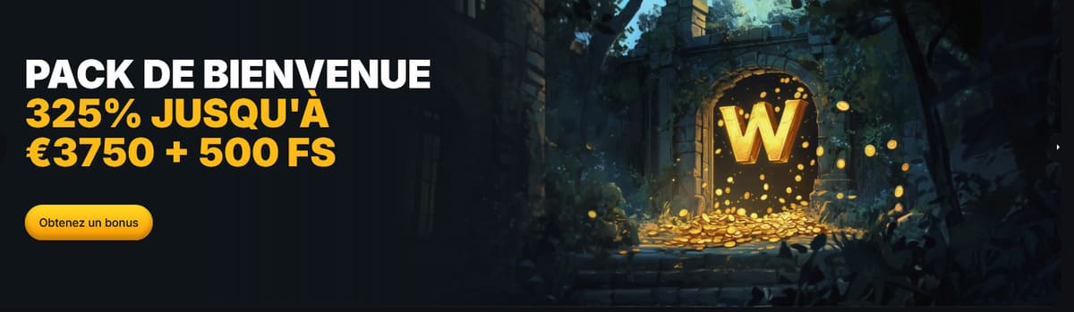 Bonus bienvenue Winhero Casino