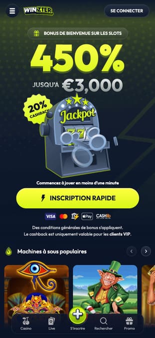 Winzter Casino Application Winzter Casino Application