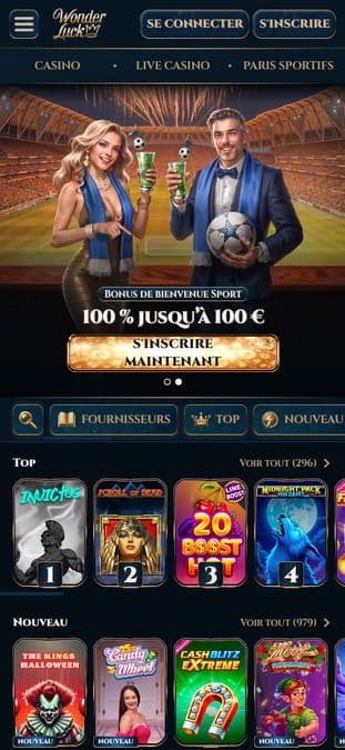 WonderLuck Casino Application WonderLuck Casino Application