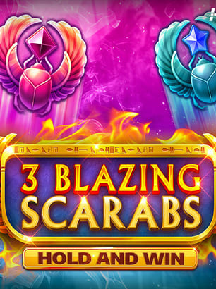 3 Blazing Scarabs Hold and Win