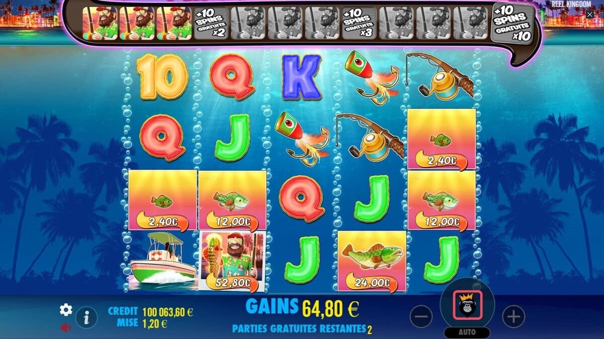 symboles Bigger Bass Bonanza