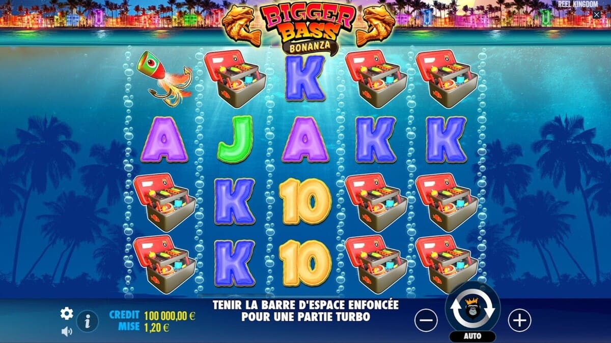 Volatilité jeu Bigger Bass Bonanza