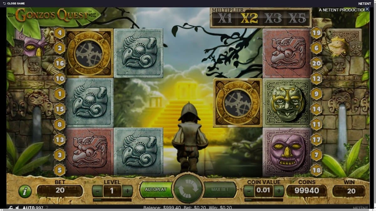 Freespins Gonzo's quest Jeu