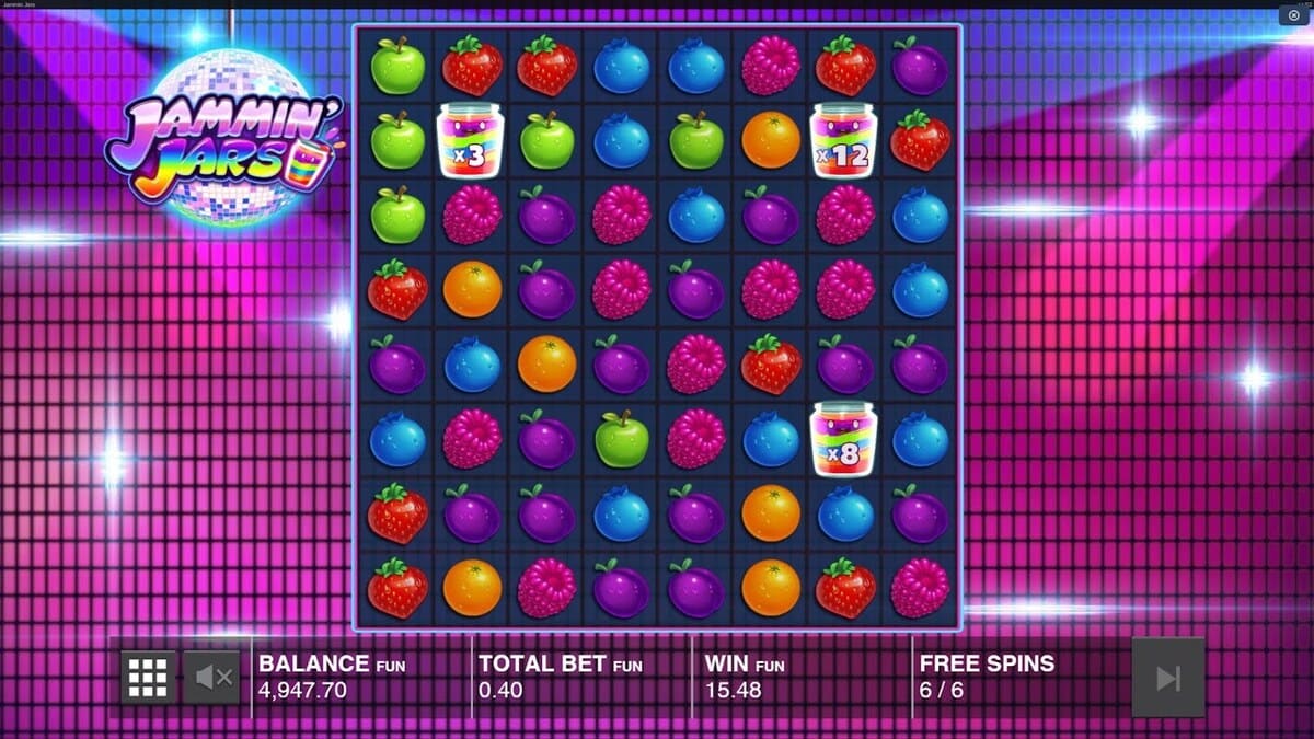 Symboles spéciaux jeu Jammin Jars