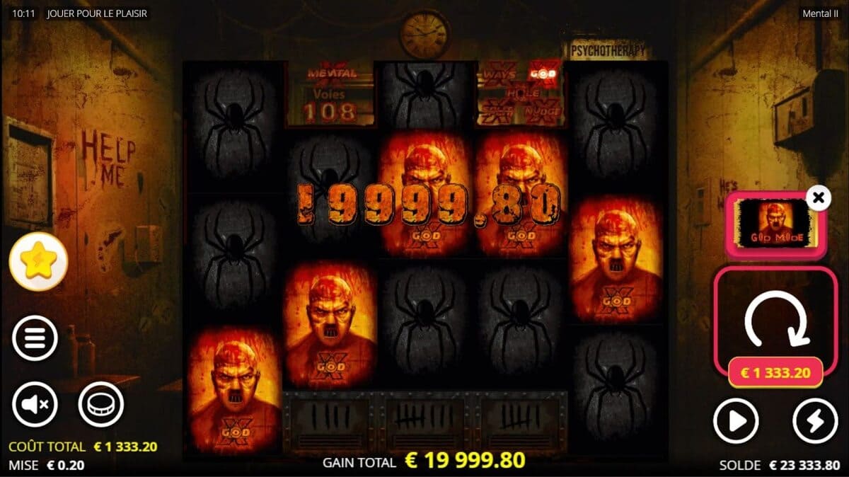 Bonus buy Mental 2 Jeu