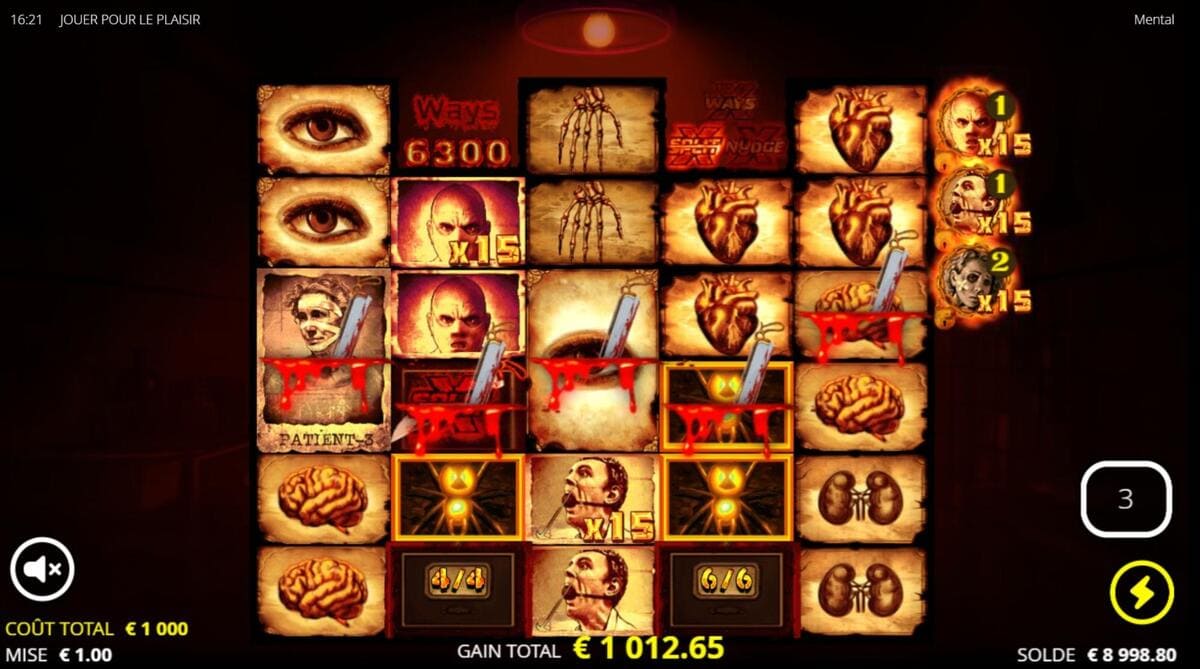 Spins Mental Slot Jeu