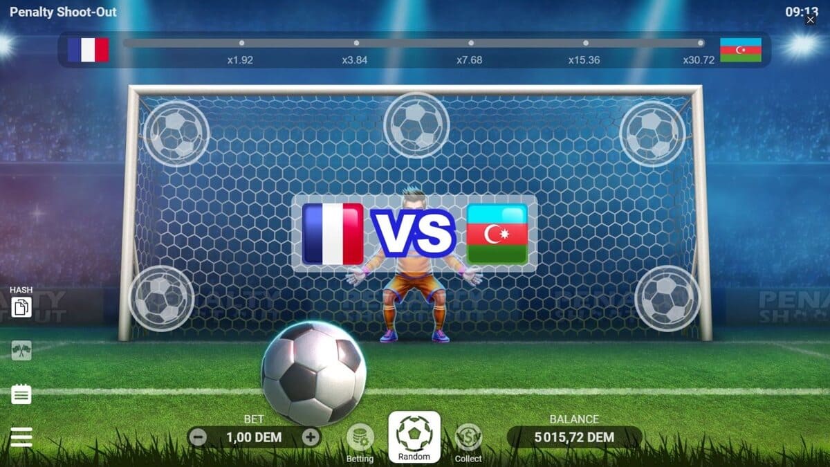 choix nationalité Penalty shoot Out