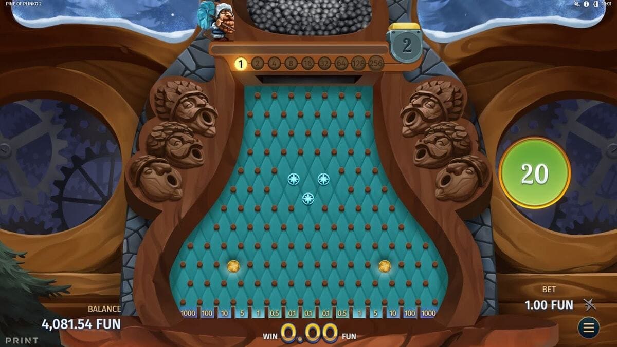 Scatter Pine of Plinko 2 Jeu