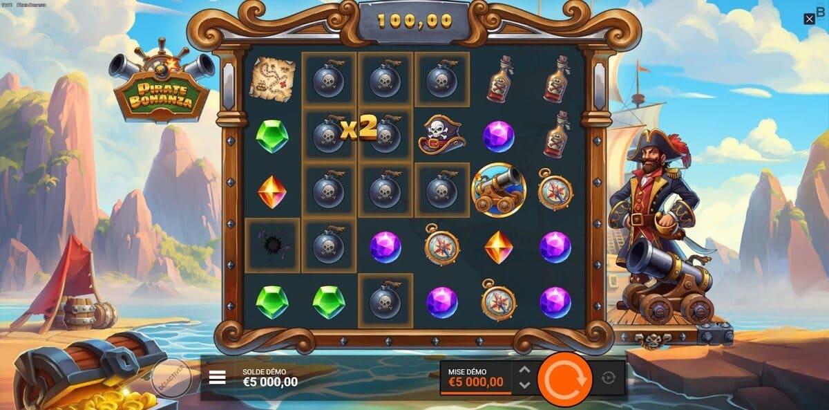 Symbole bonus Pirate Bonanza Jeu