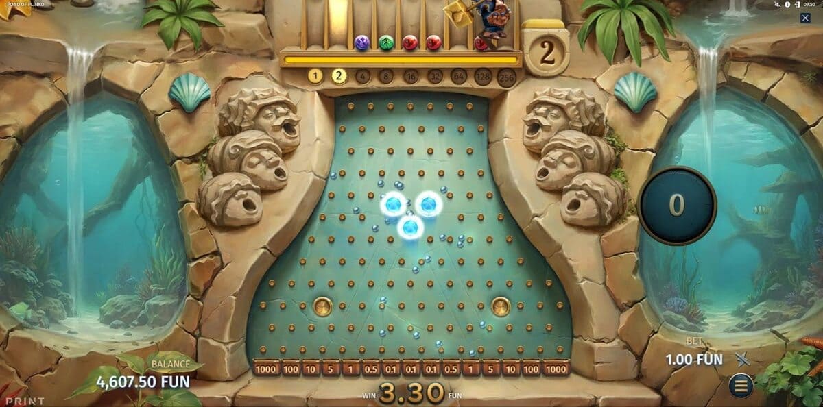 Bonus Pond of Plinko Jeu