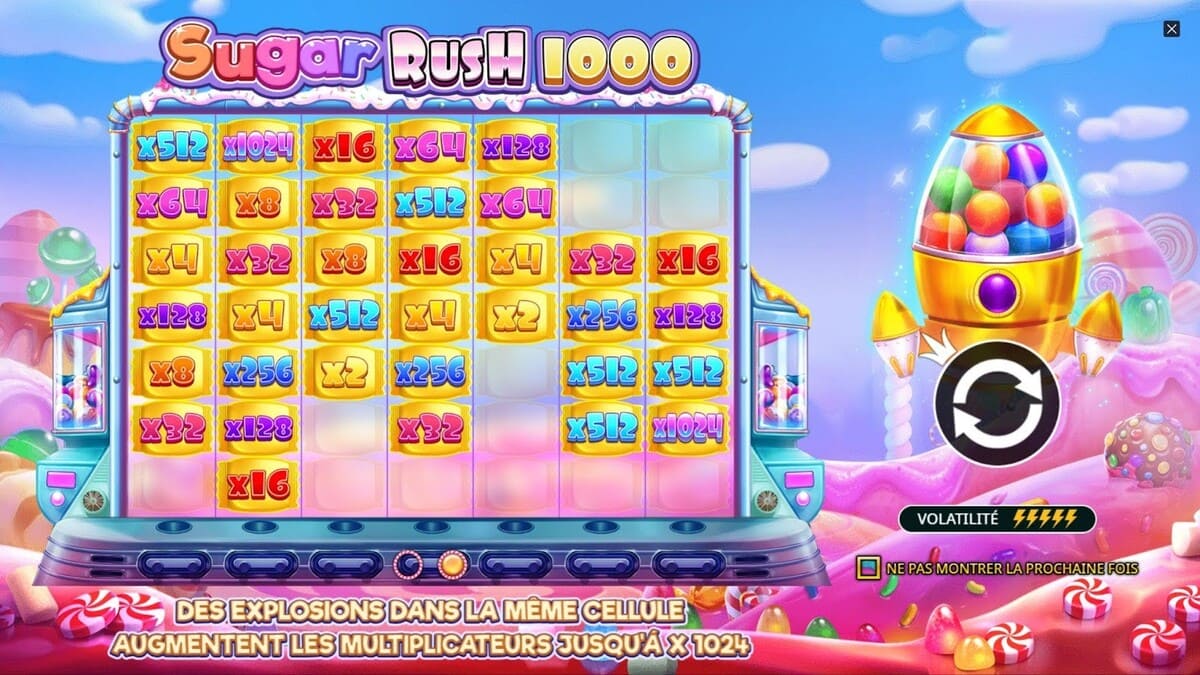 gains Sugar Rush 1000