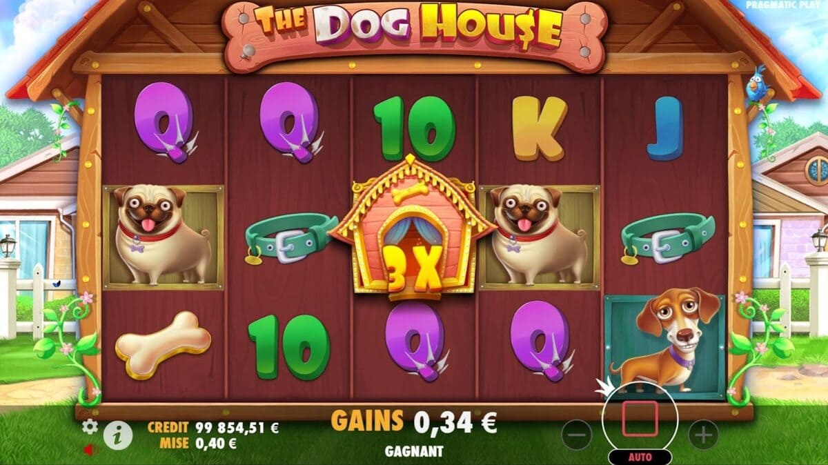 RTP The Dog House Slot Jeu